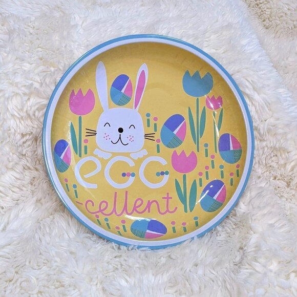 EGGcellent Easter Spring Metal Bowls (x2) - Picture 1 of 5